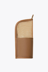 Resale The Makeup Brush Pouch in Camel