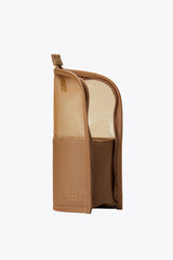The Makeup Brush Pouch in Camel