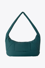The Oversized Crescent Catchall in Deep Teal