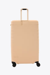 The Large Check-In Luggage Cover in Beige