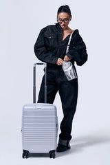 BÉIS x Chipotle The Carry-On Roller in Glossy Foil