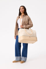 The Weekender in Beige