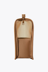 Resale The Makeup Brush Pouch in Camel