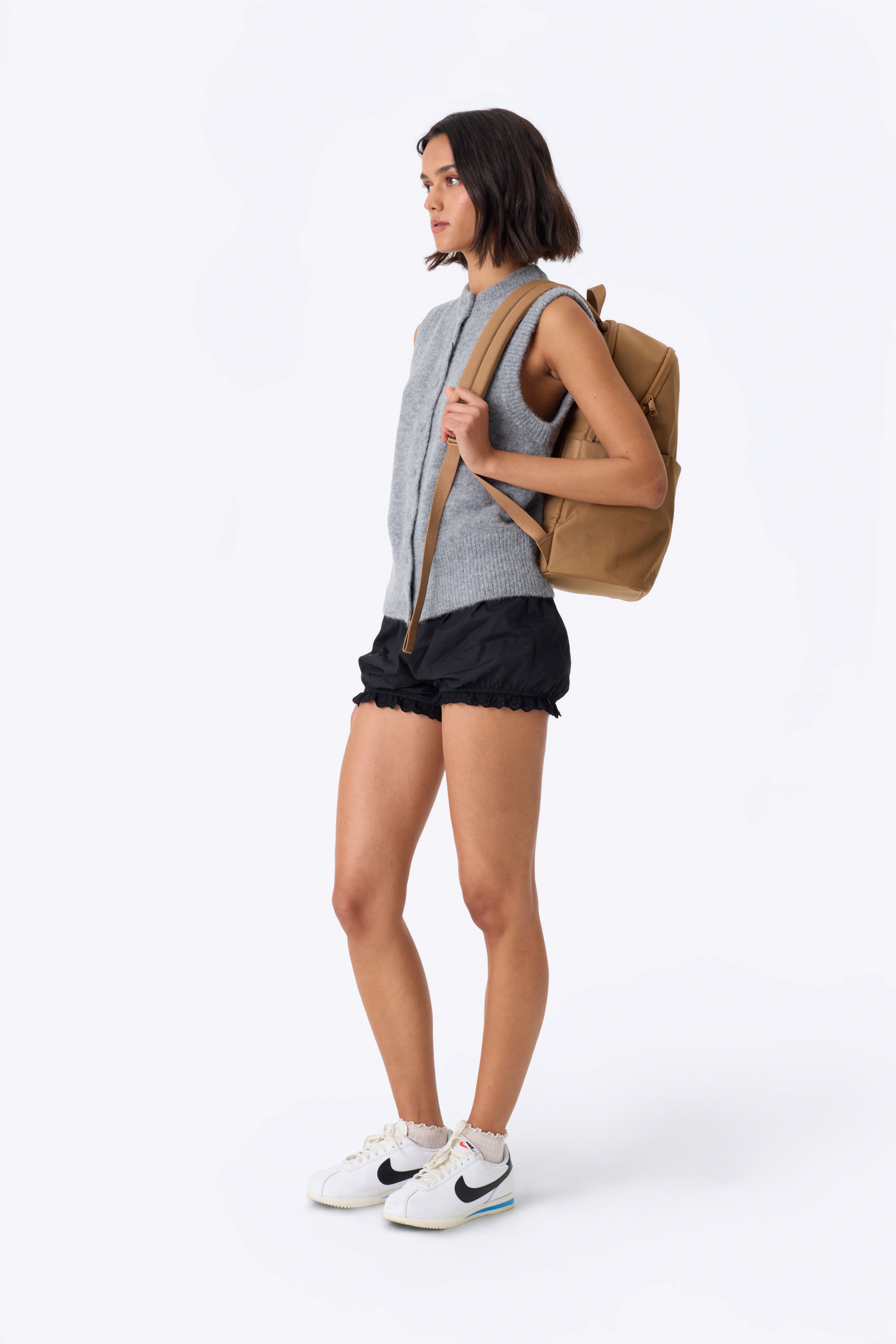 The Classic Backpack in Camel