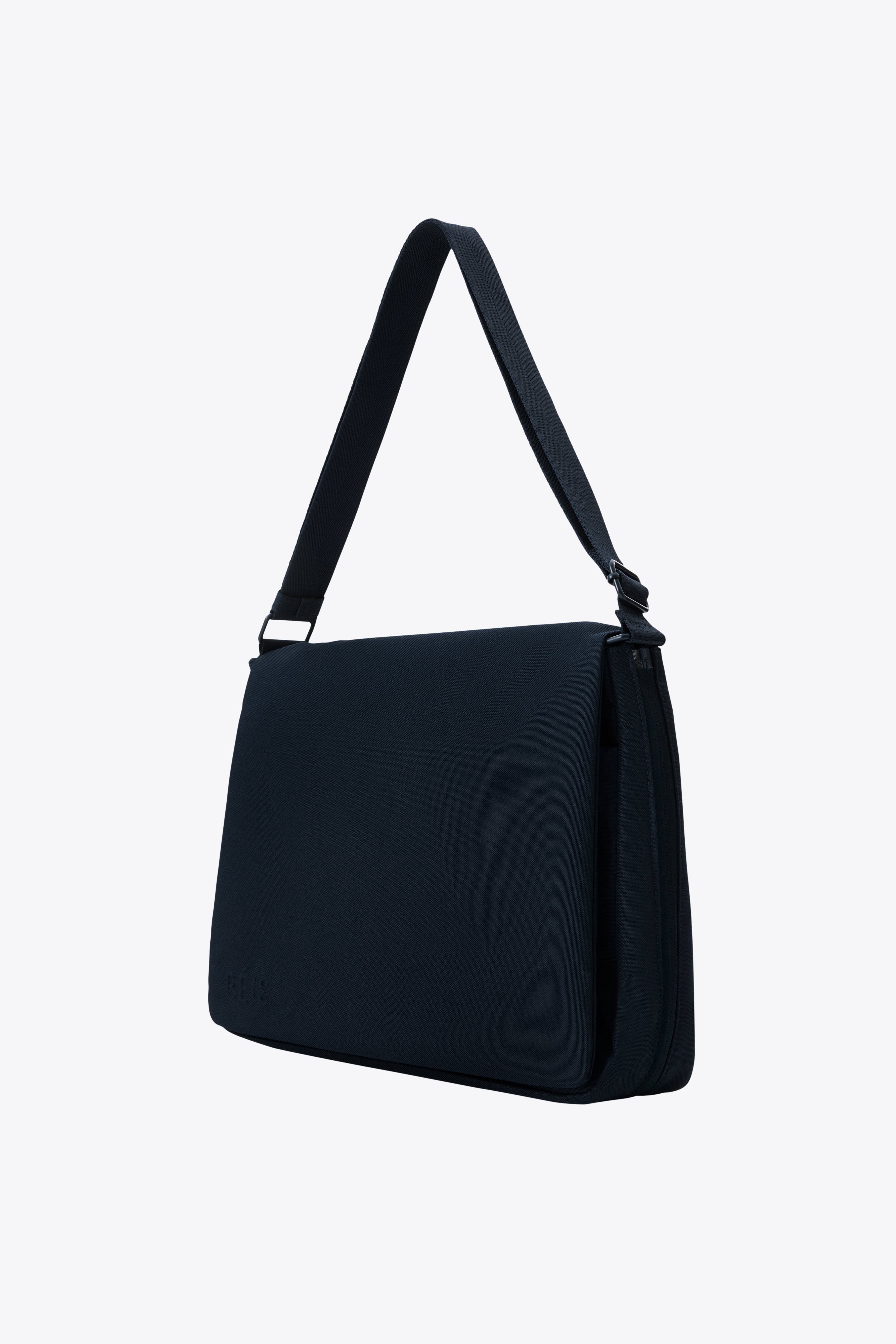 The Expandable Messenger Tote in Navy