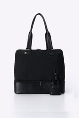 The Micro Weekender Charm in Black