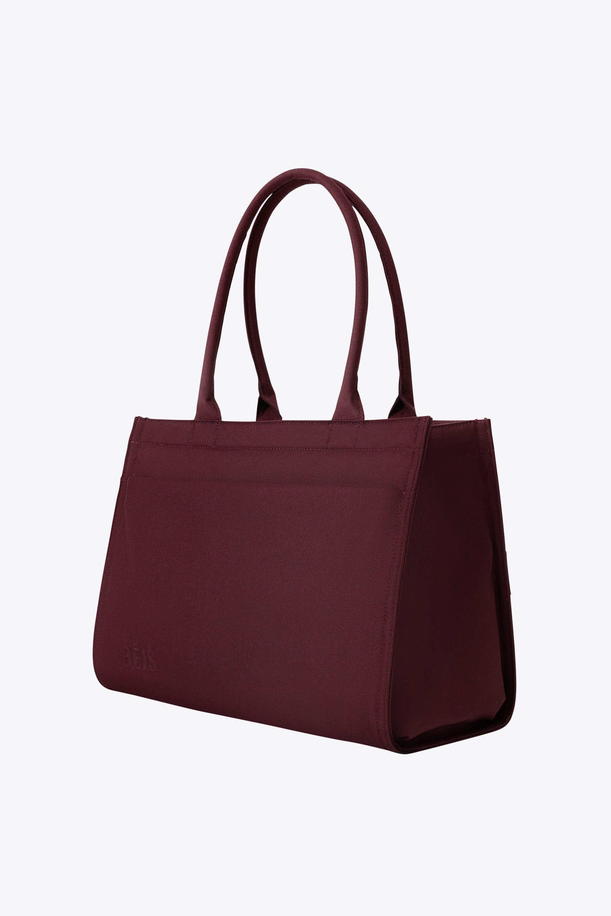 The Book Tote in Burgundy