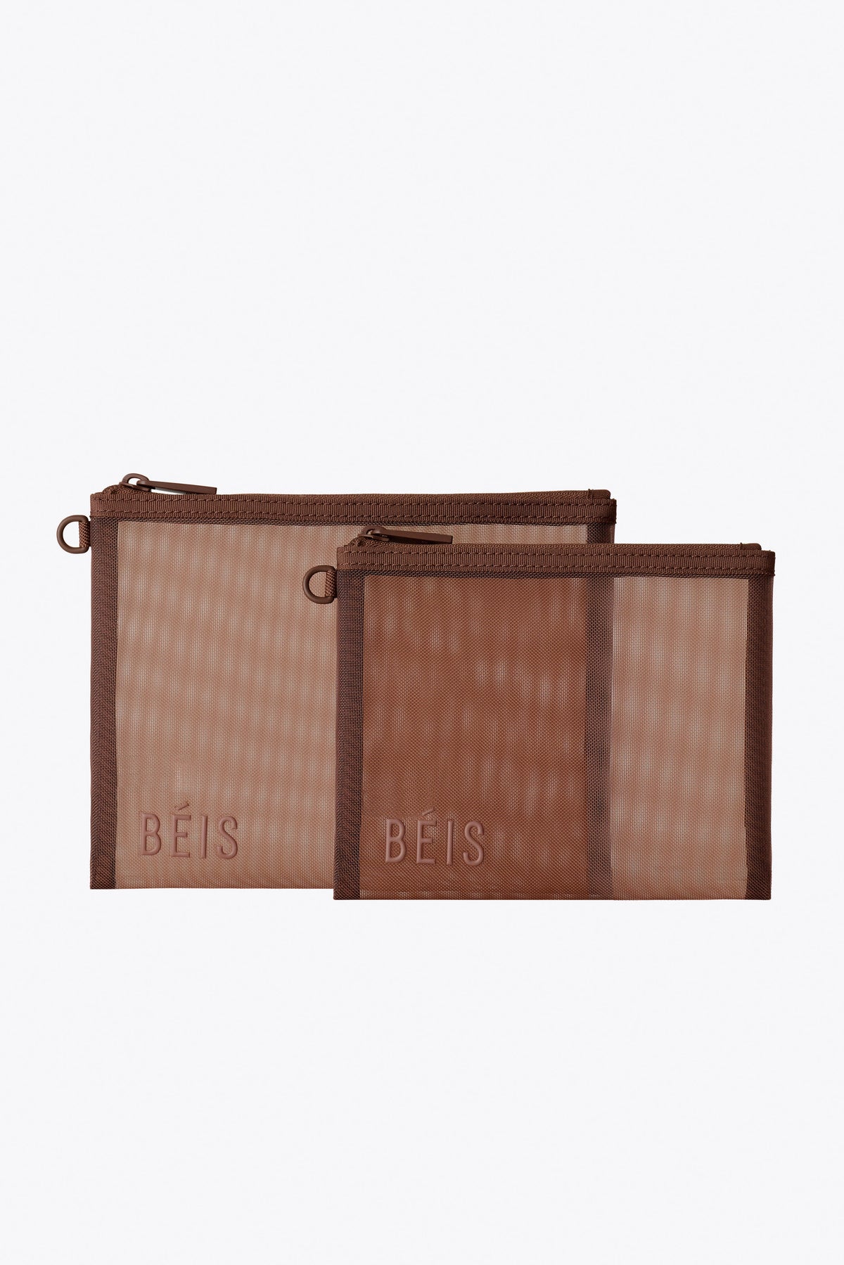 The Mesh Pouch Duo in Maple