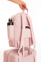 The Travel Backpack in Atlas Pink