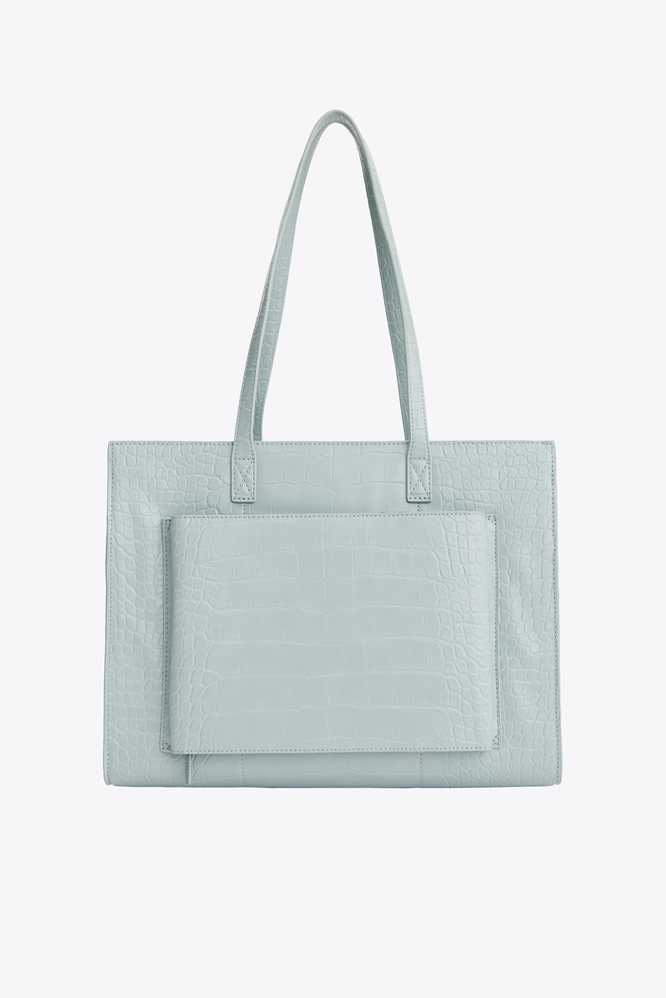 Resale The Work Tote in Slate Croc