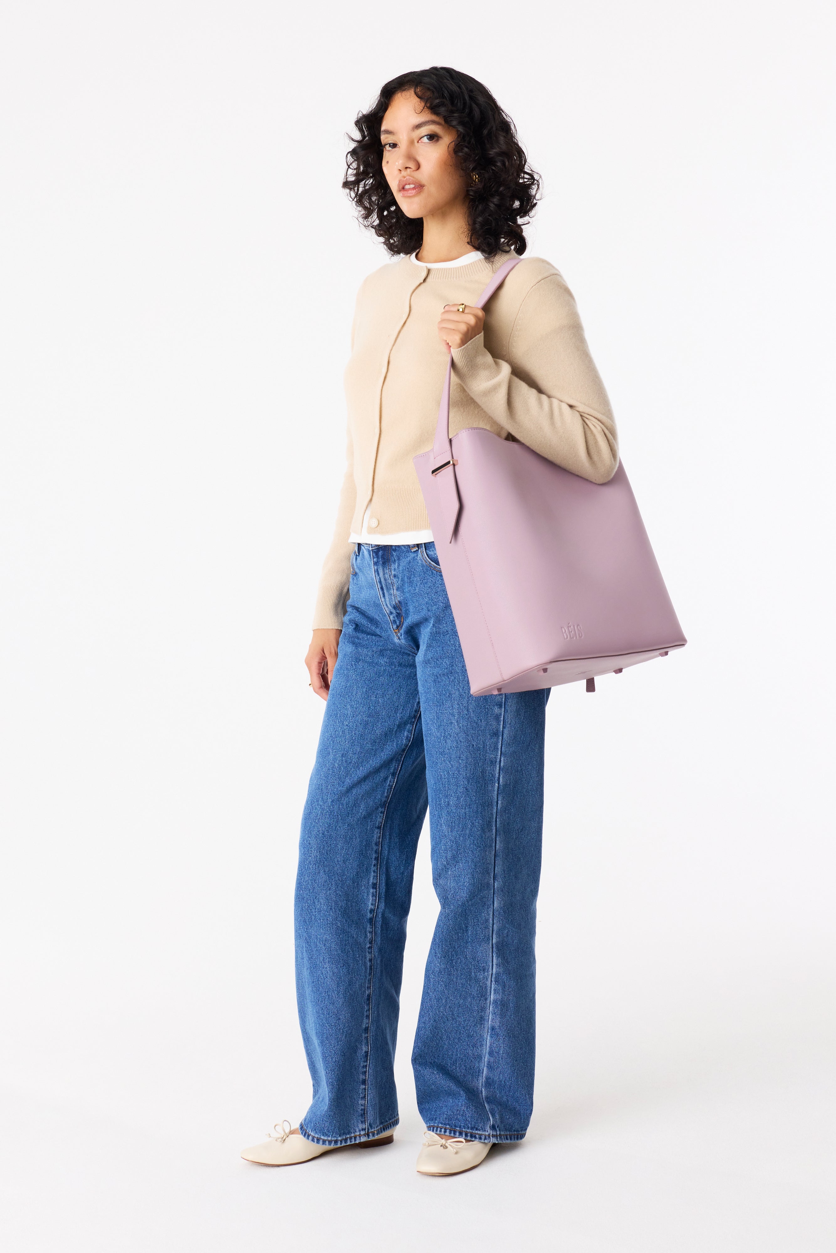 The Essential Tote in Wicked Pink
